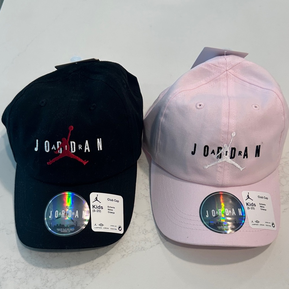 NWT!! Air Jordan Hats (2) Small